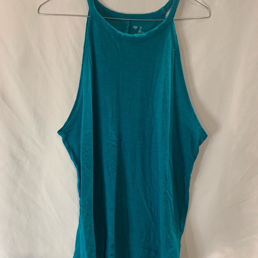 GAP Blue Sleeveless Tank Top
